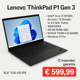 Lenovo ThinkPad P1 Gen 3 |...