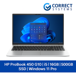 HP ProBook 450 G10 Intel Core i5 1335U 16GB 500GB NVMe SSD 15.6 Inch Windows 11 Pro