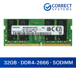 Samsung 32GB DDR4 SODIMM...