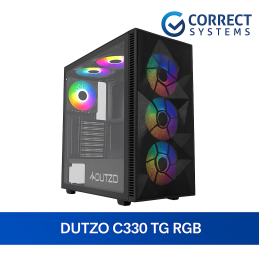 Dutzo C330 TG RGB  ATX...