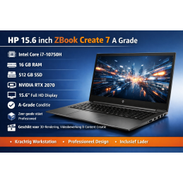 HP 15.6 Zbook Create 7...
