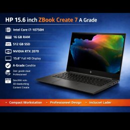 HP 15.6 Zbook Create 7...