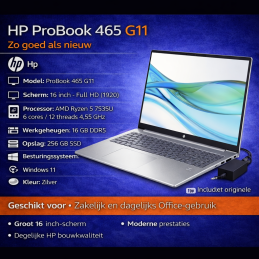 HP ProBook 465  Ryzen 5...