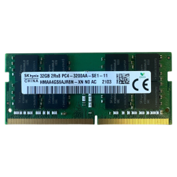 SK hynix 32GB DDR4 3200 MHz SO-DIMM 2Rx8 HMAA4GS6AJR8N-XN