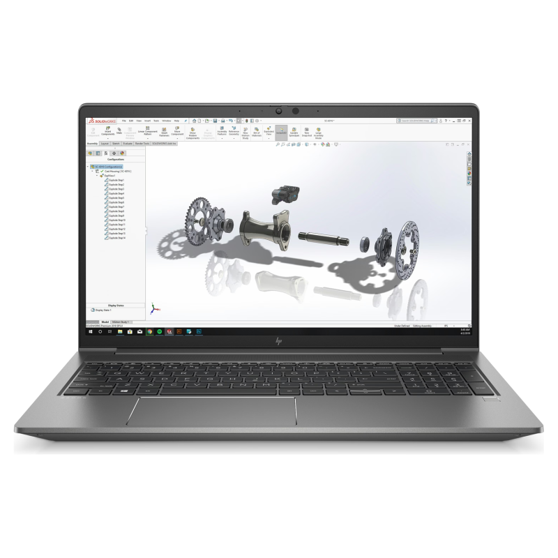HP ZBook Power G7 Intel Core i7 10850H 32GB 512GB SSD NVIDIA Quadro P620 4GB Windows 11 Pro